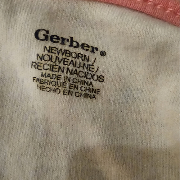 (3 for $30) Gerber newborn sleep sack velcro - Picture 5 of 5